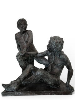 Regards croisés - Sculptures - Nus