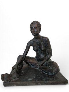 Songeuse - Sculptures - Nus