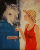 toham-peintre-sculpteur - Peintures - Portraits